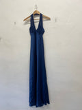 Stunning Betsy & adam Midi Dress formal ball UK 8 Navy PP546