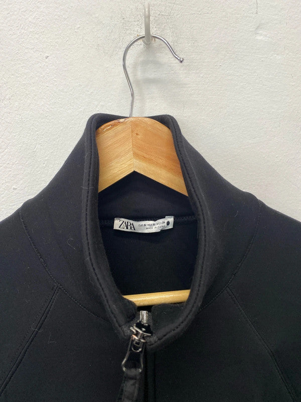 Fabulous Scuba fabric oversized bomber jacket UkS AO001