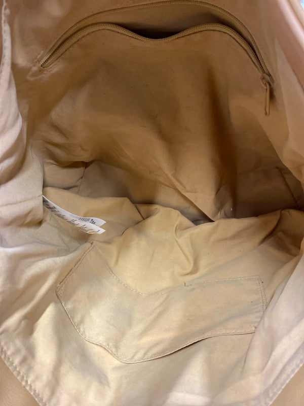 Super cute Accessorize Tan handbag faux leather KM004