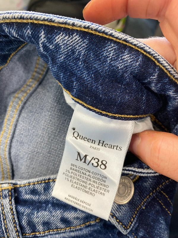 Fabulous Foreva Young wide leg flare high waist jeans Uk10 CD001