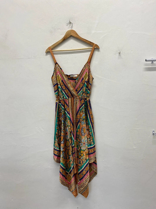 Fabulous Indian vibes summer gypsy boho dress UkL KN003