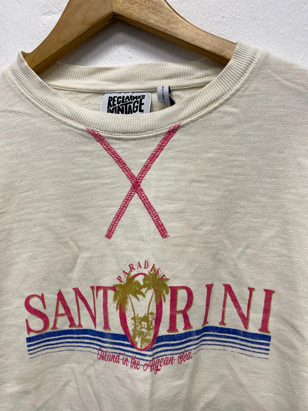 Fabulous Reclaimed Vintage sweatshirt Uk14 santorini KS002