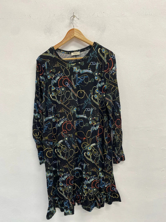 Fabulous Papaya tunic dress chains & Jewels UkXl 16/18 CR002