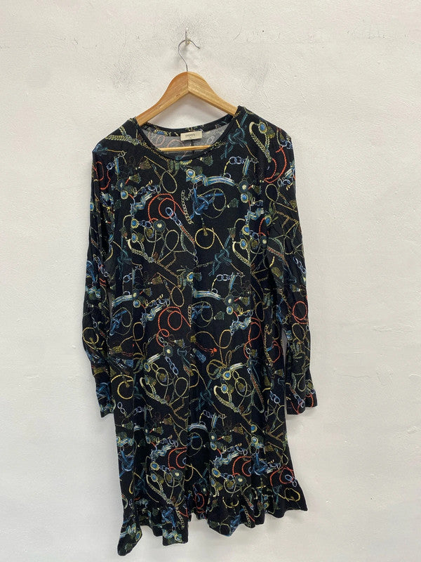 Fabulous Papaya tunic dress chains & Jewels UkXl 16/18 CR002