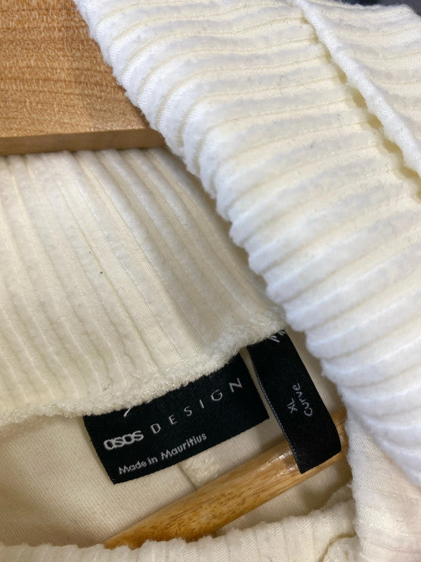 Fabulous ASOS Design Cream high neck jumper UkXL (18) RM002