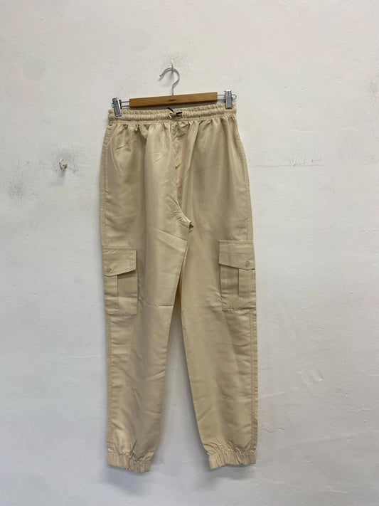 Stunning ax Paris sand beige cargo trousers UK 10 SD002