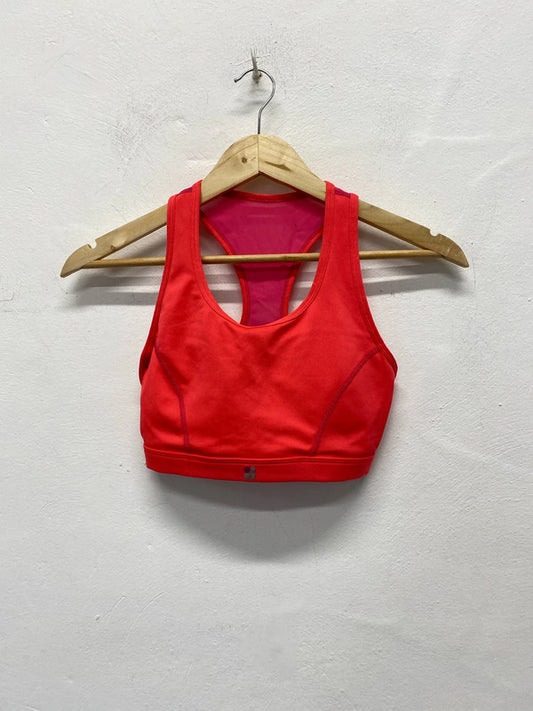 Fabulous Neon Coral sports bra from Sweaty Betty UkM NN001