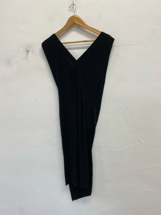 Fabulous Apryl Dress UK6 black asymmetric dress SD002