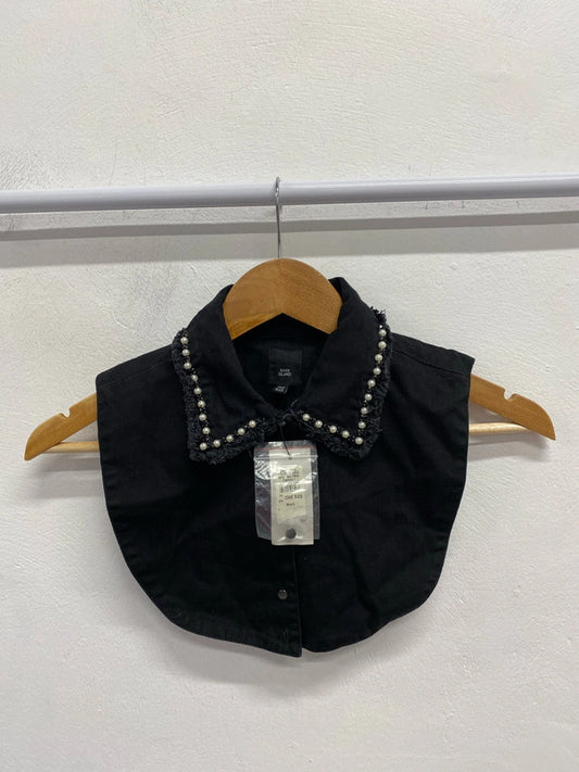 Fabulous River Island  shirt collar with pearl details one size CR002