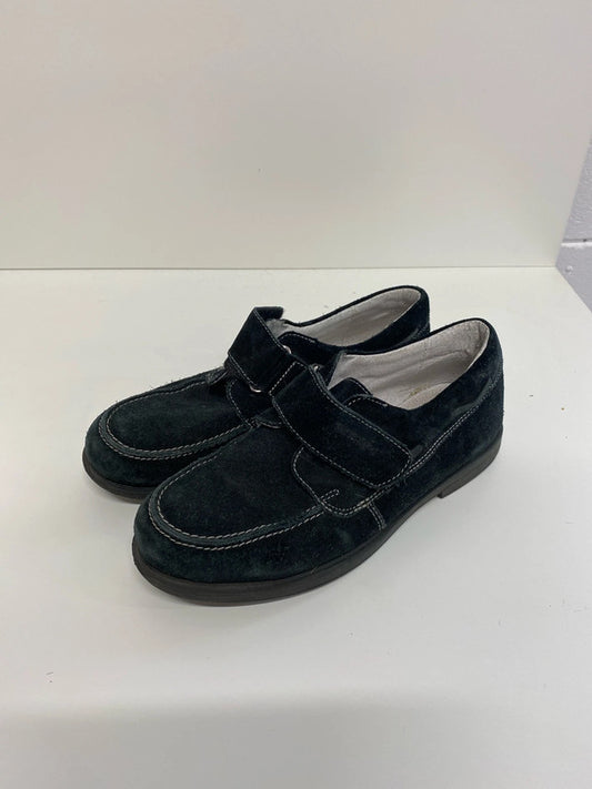 Fabulous Black suede school or smart shoes uk3 JS004