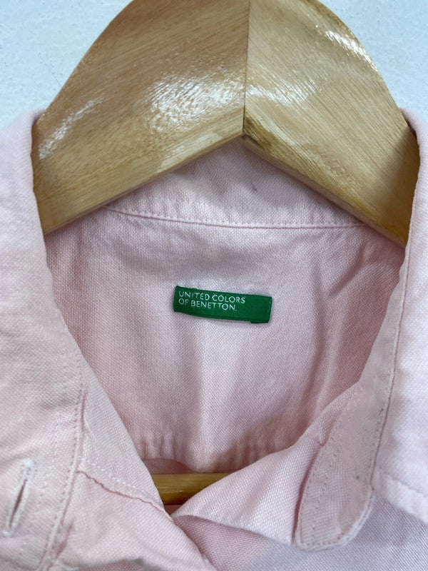 United Colors of Benetton Stylish Pink Shirt Size M-L MM005