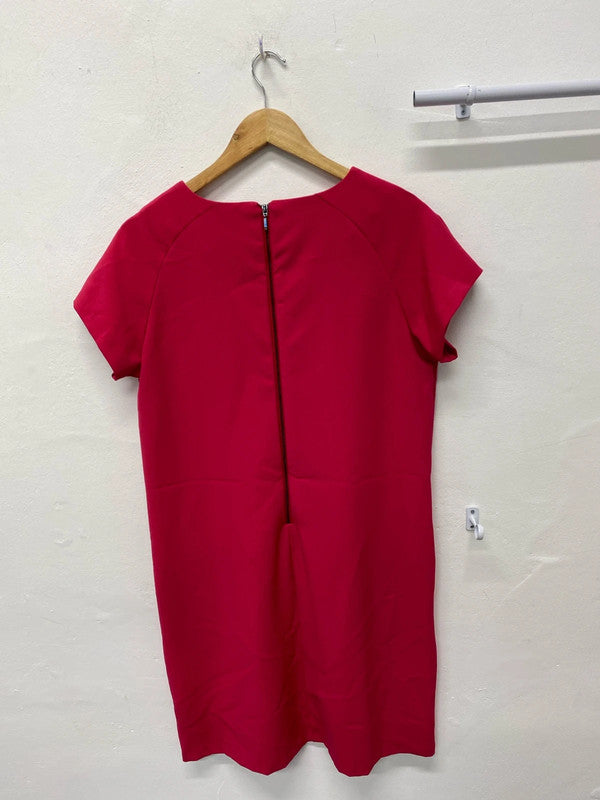 Fabulous Next Petite cerise pink dress Uk14 new party event FR001