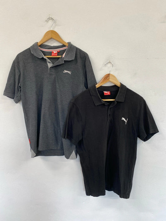 Fabulous duo Men Slazenger T-shirts size M/L #69 NC001