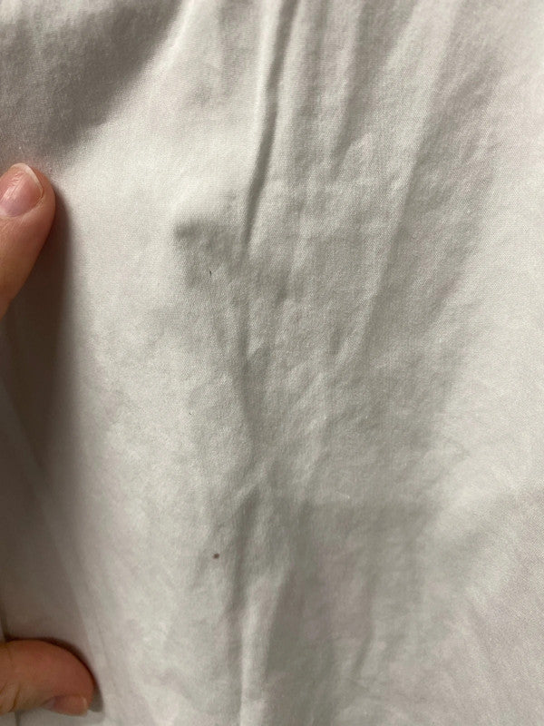 Zara Chic White Tunic Shirt Dress Size L VW001