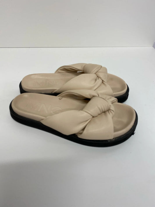 Fabulous mango beige Knot sliders UK6 KS002