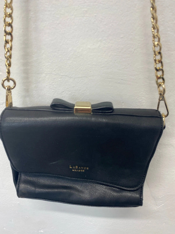 Super LaBante London vegan leather handbag chain handle RF001