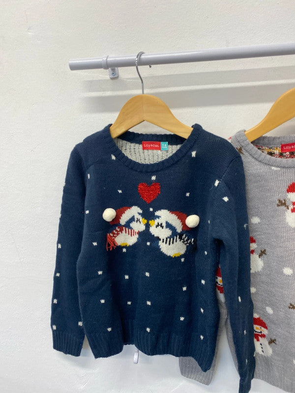 Fabulous Christmas Jumper Age 6-8 Lilly Dan bundle #47 LD003