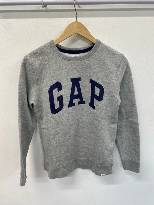Classic Gap logo sweatshirt kids XL grey AG006