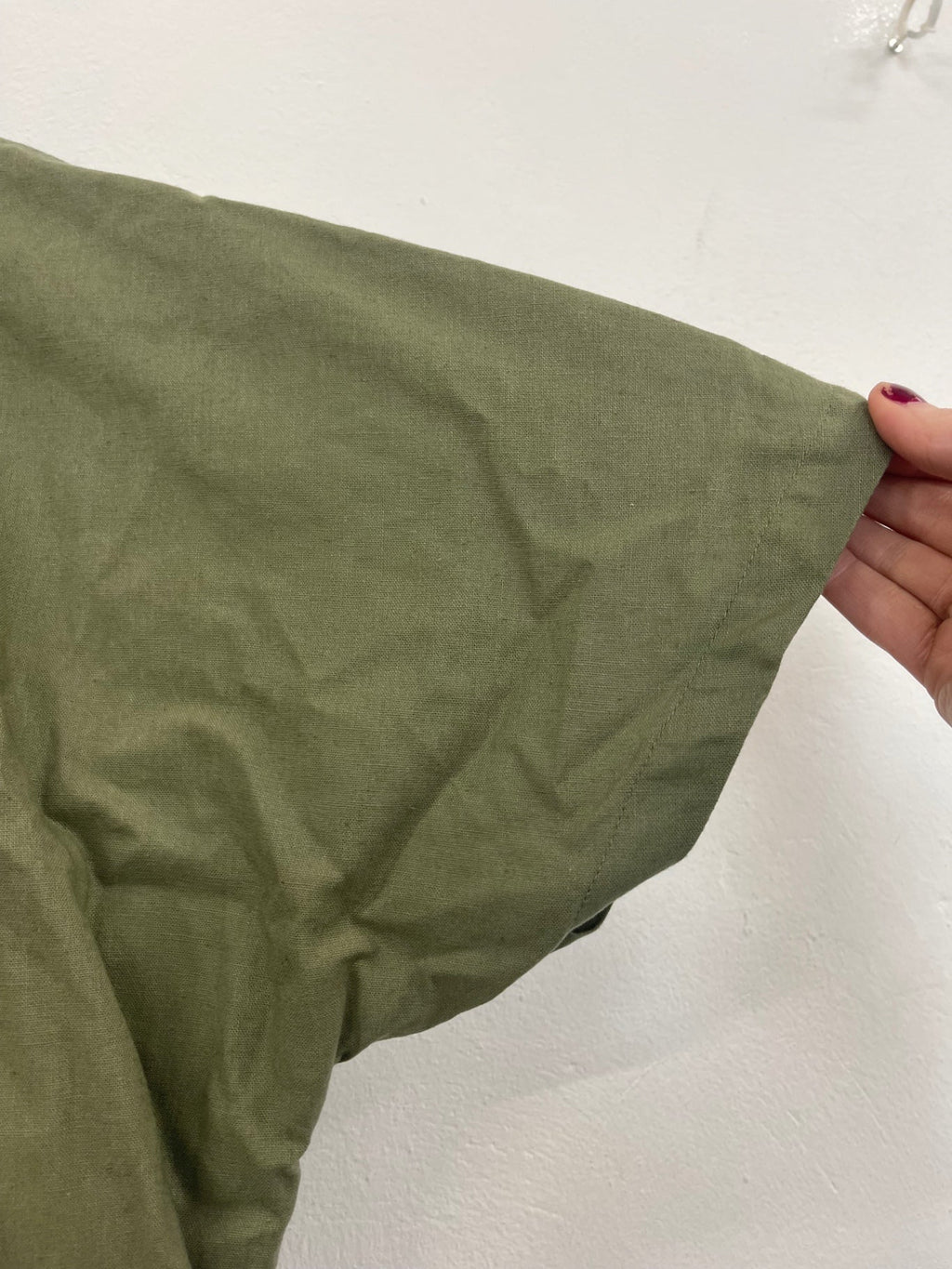 Stunning bpc Linen Cotton Jumpsuit UK24 Olive green LL554