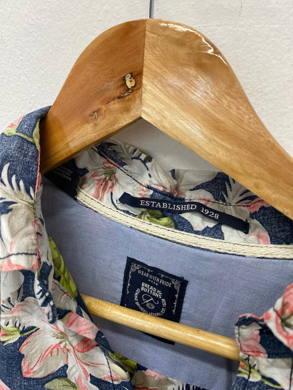 Fabulous Flora Men’s shirt by Bread & Buttons UkL CN001