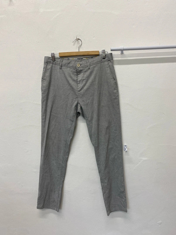 Fabulous Zara men’s grey work trousers UK31 Waist JA001