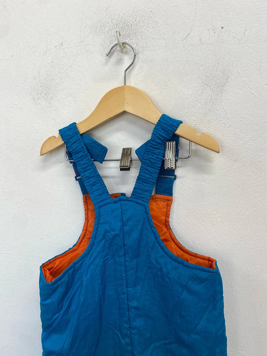 Fabulous children’s vintage ski salopettes age 5 EL001