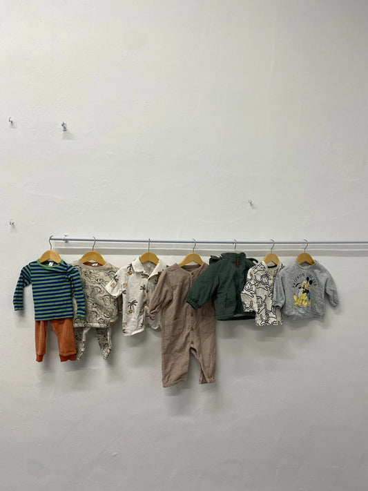 Children’s bundle 49 mix boys clothing next H&M 6-12m KS002