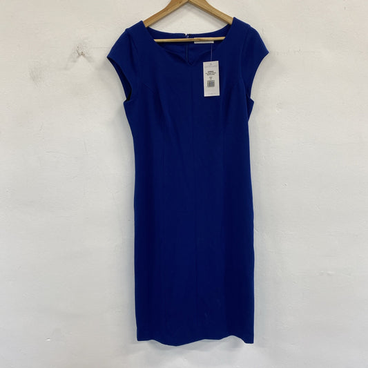 Artigiano designer Cobalt Blue Ultimate Slimming Dress Uk12 LW005