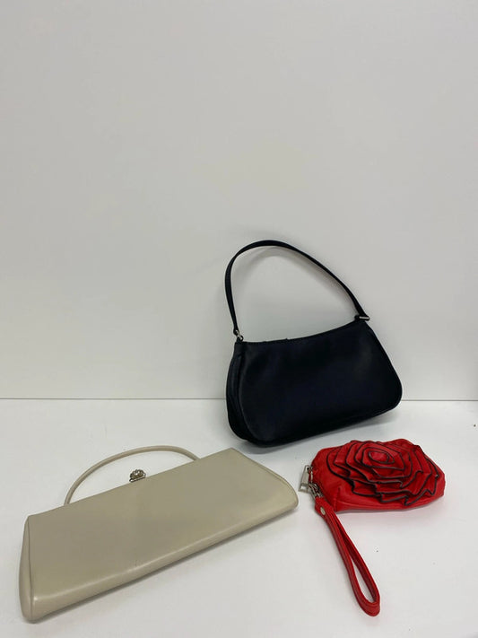 Fabulous trio of evening bags Barratts and Metro JW002