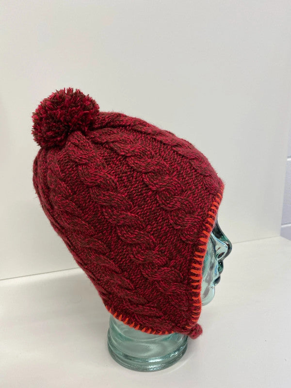 Fabulous Women’s north face cable  knit beanie tracker hat one size JR001