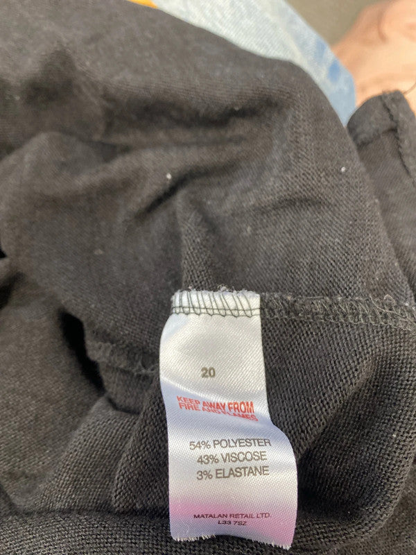 Fabulous Papaya Weekend loose tunic knit top Uk20 CR002