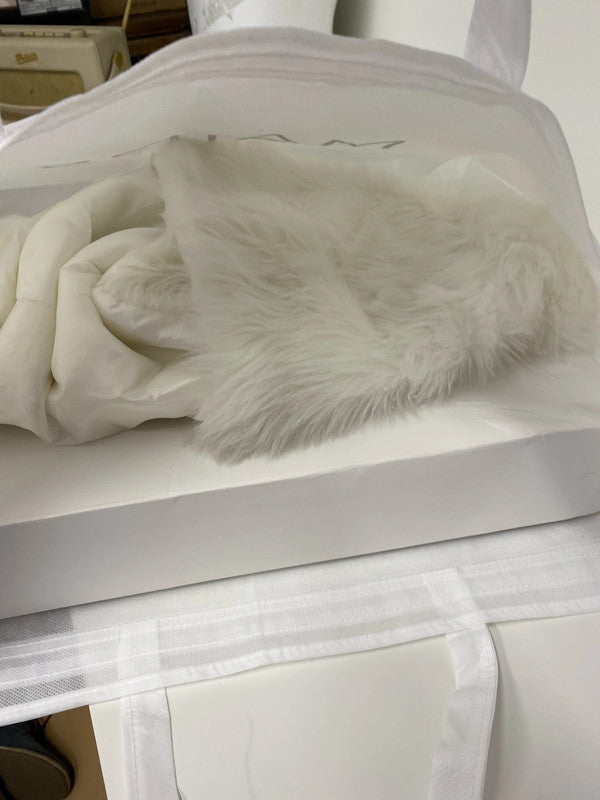 Fabulous Maids to Measure Charlene Sage green dress Uk24 & wrap CR002