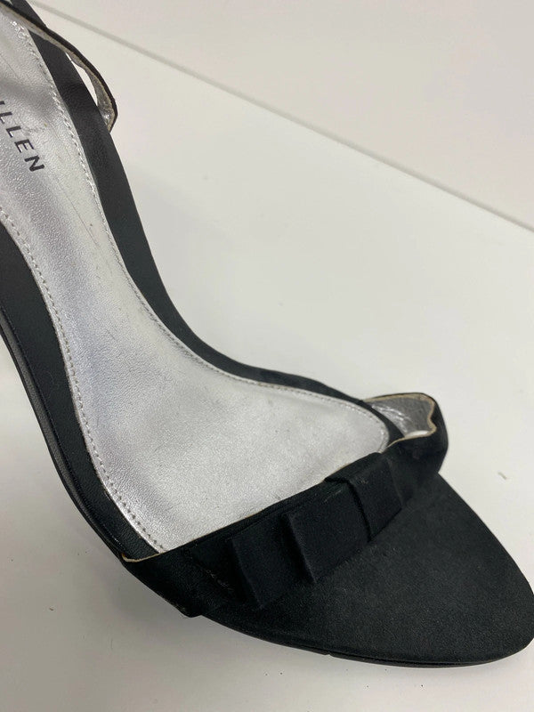 Karen Millen Gorgeous Black Embellished Butterfly Heels UK 5 AE001