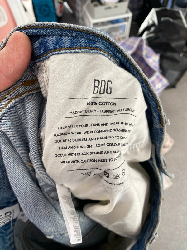 Urban Outfitters BDG Dad jeans 34”/32” blue LL003
