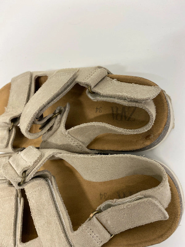 Fabulous Taupe kids sandals summer perfect age Uk2 EUR 34 KS002