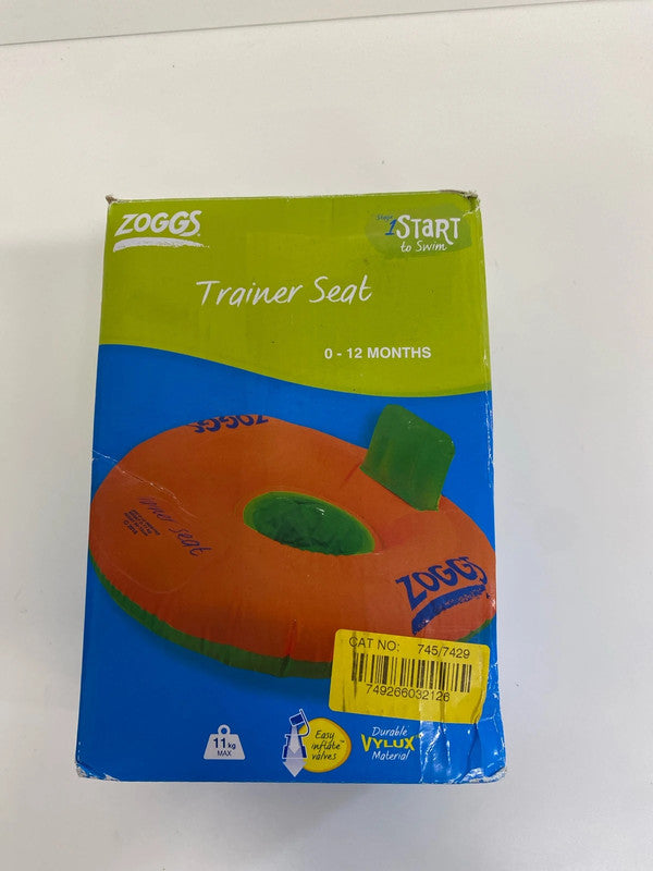 Fabulous Zoggs Trainer swimming ring seat age 0-12 months AL002