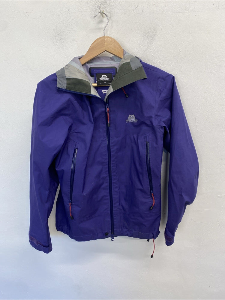 Lovely Mountain Equipment Hooded Jacket Waterproof Women’s Gore Tex UK 10 CJ001