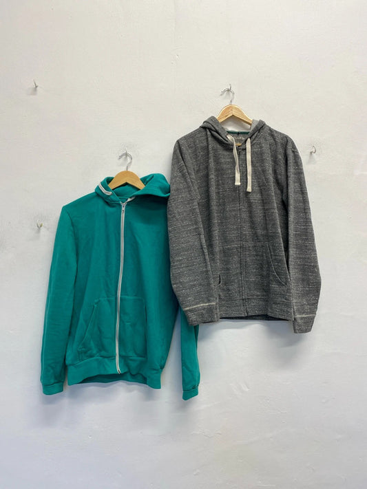 Fab duo of Zip through Hoodies UkM/L men’s H&M #7 JR001