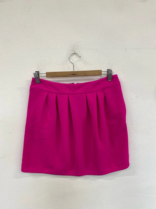 River Island Fabulous Hot Pink Mini Skirt UK 12 NN001