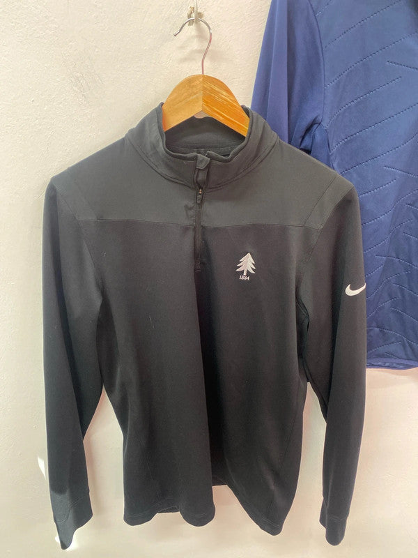 Duo of Golf 1/4 zips Nike Under Armour S Black Navy #1 CN001