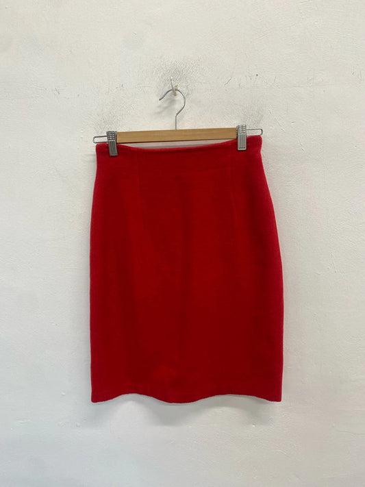 Lovely vintage island republic wool blend midi skirt UK 10 MM005
