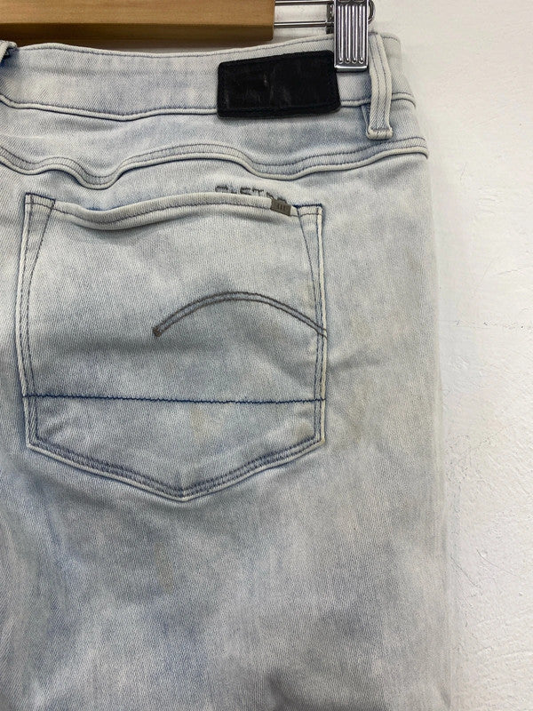 G-Star Raw Fabulous 3301 Low Super Skinny Jeans 30W 30L LD003