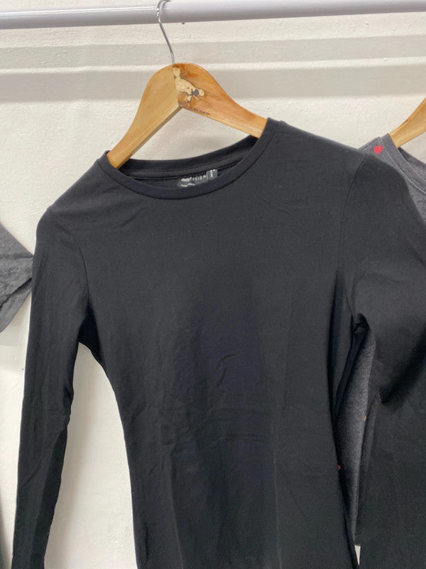 Fabulous Trio of T shirts classics Uk8-10 Asos M&S #5 JH001