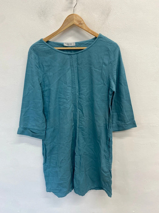 Lovely Lily & me blue oversized dress UK S MM005