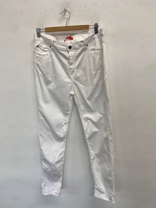 Stunning Oliver Phillips white jeans UK 18 LW005