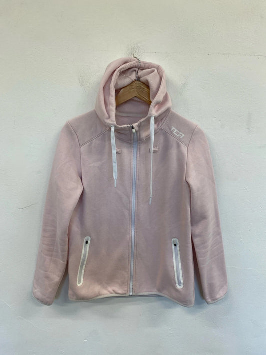 TCA Fit Cute Pink Zip Thru Jacket Size M JM005