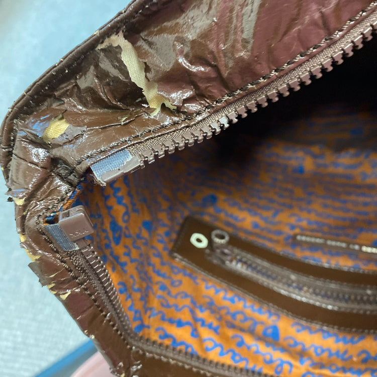 Fabulous Vintage Brown shopping bag Marc by Marc Jacob’s NS003