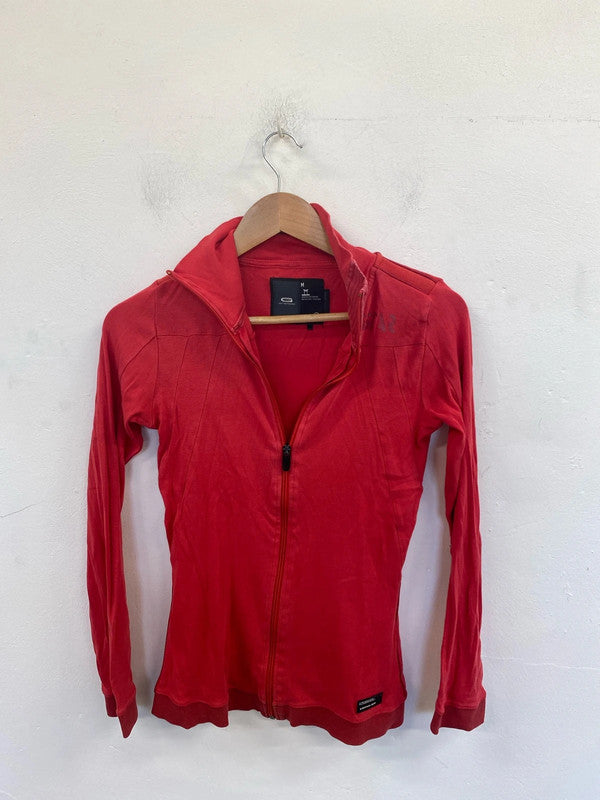 G Star Raw Stylish Red Running Jacket Size M SW001