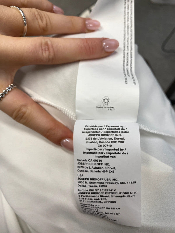 Stunning Joseph Ribkoff Black White Longline Tunic New With Tags UK 10 KM004