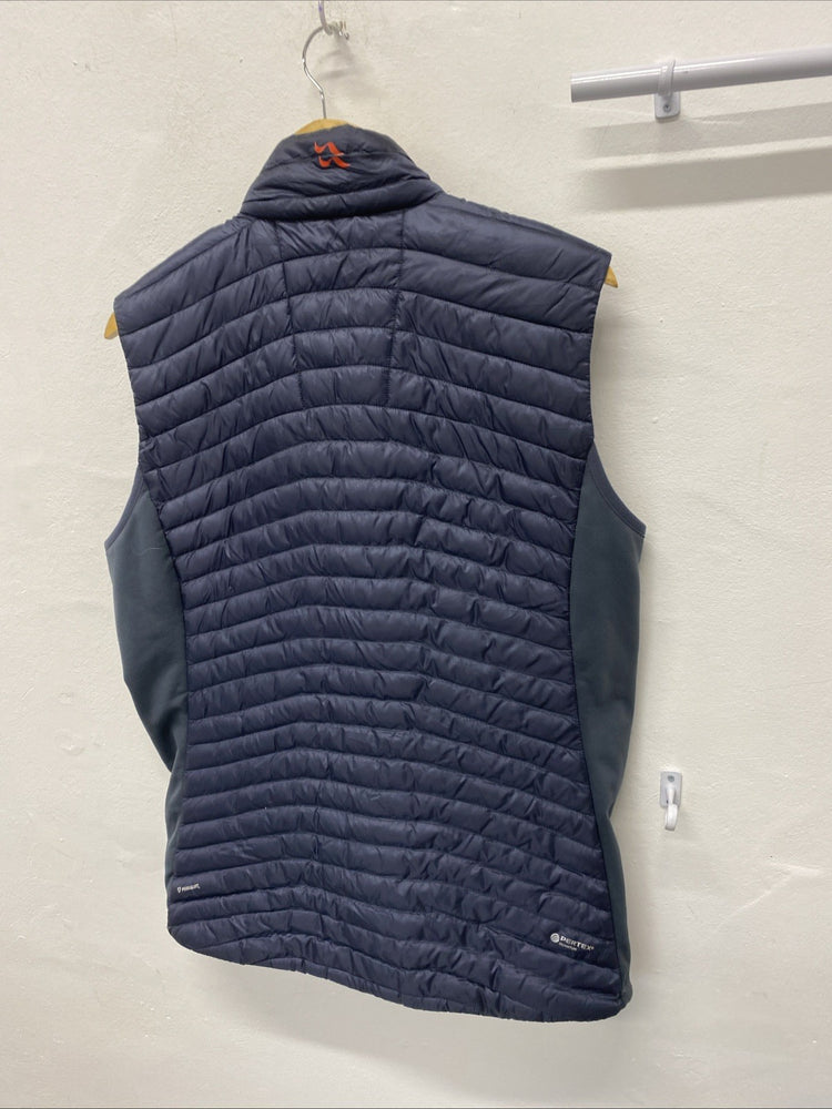 RAB Gilet Mens Extra Large Grey Cirrus Flex 2.0 Vest Puffer Pertex UkL AO001